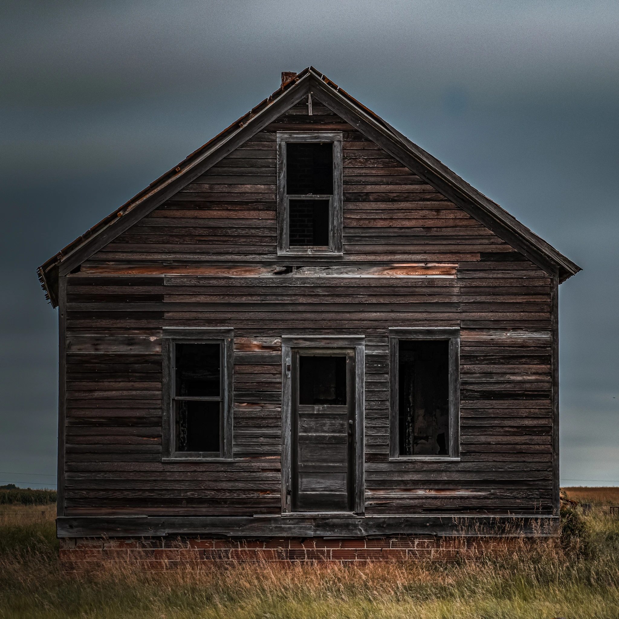 Urbex photograph, Selby farm houses