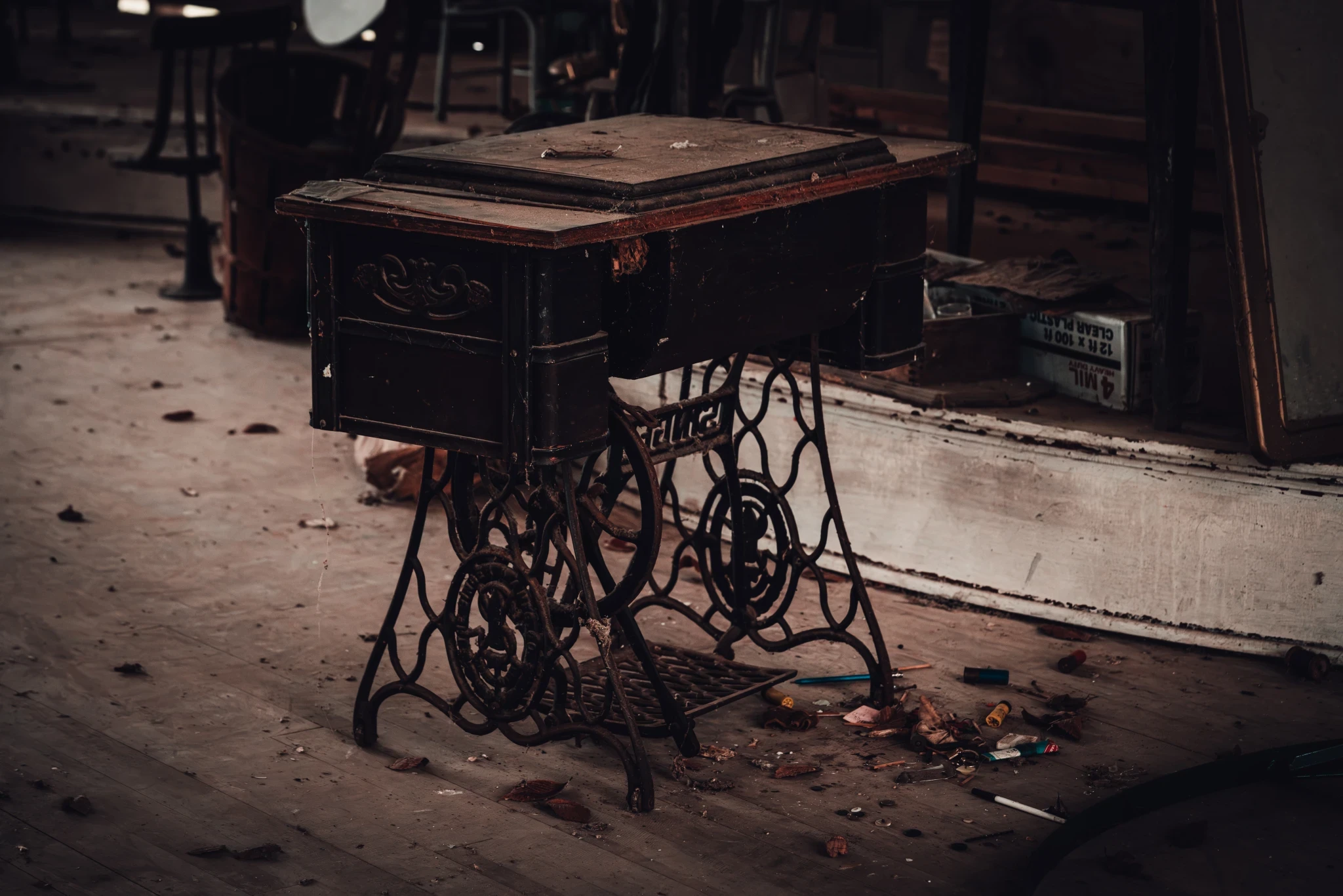 Urbex photograph, Onalaska First Baptist
