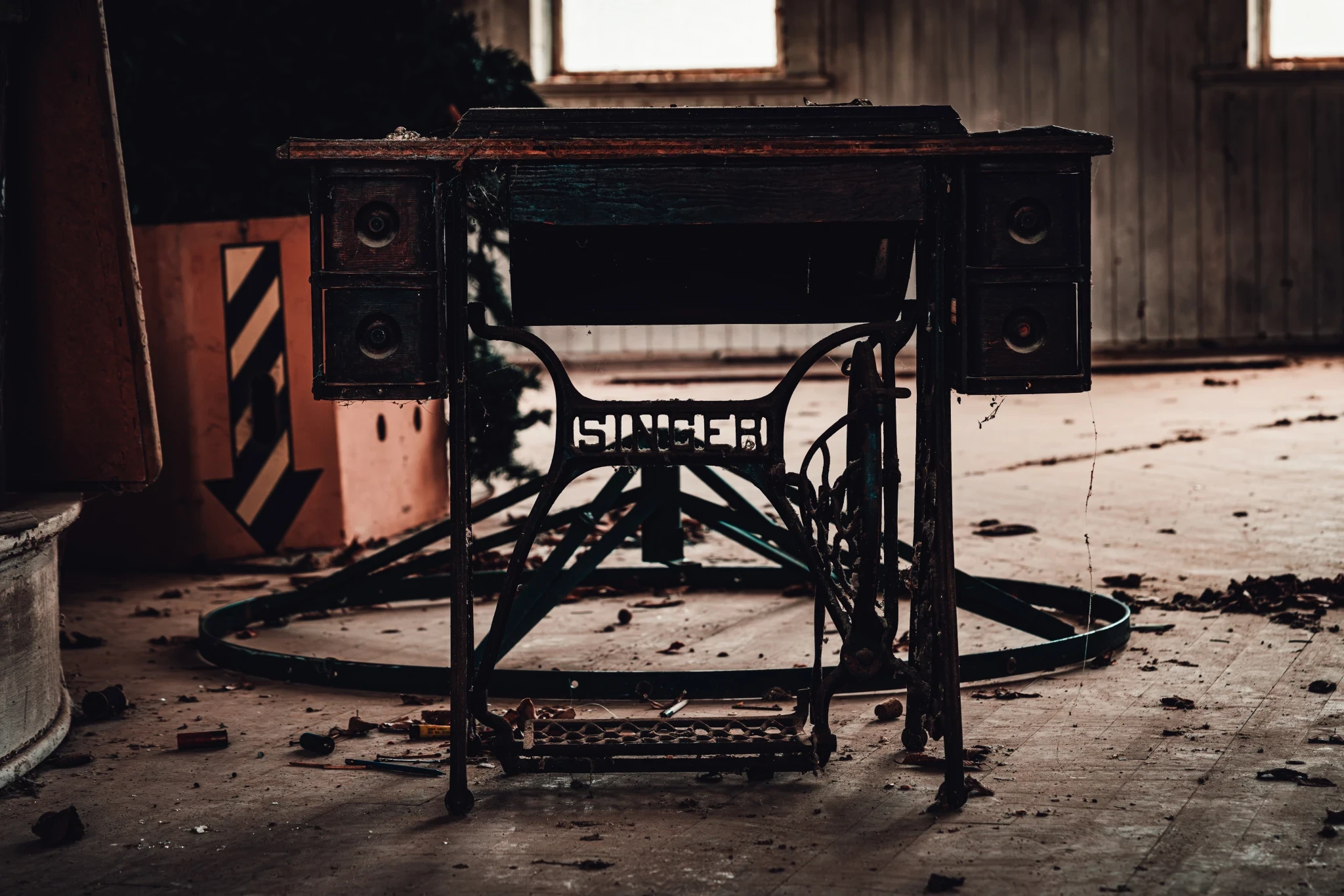 Urbex photograph, Onalaska First Baptist