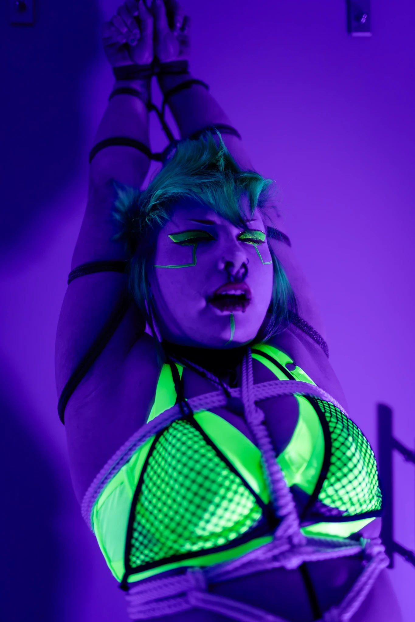 Fetish portrait, Cybr and Syl series