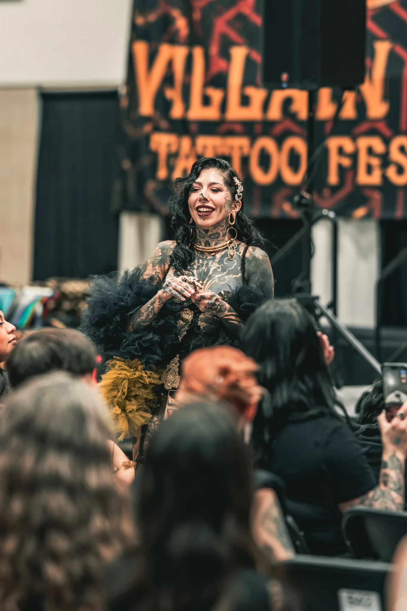 Body suspension and tattoo culture photograph, Cenobyte Suspension Convention