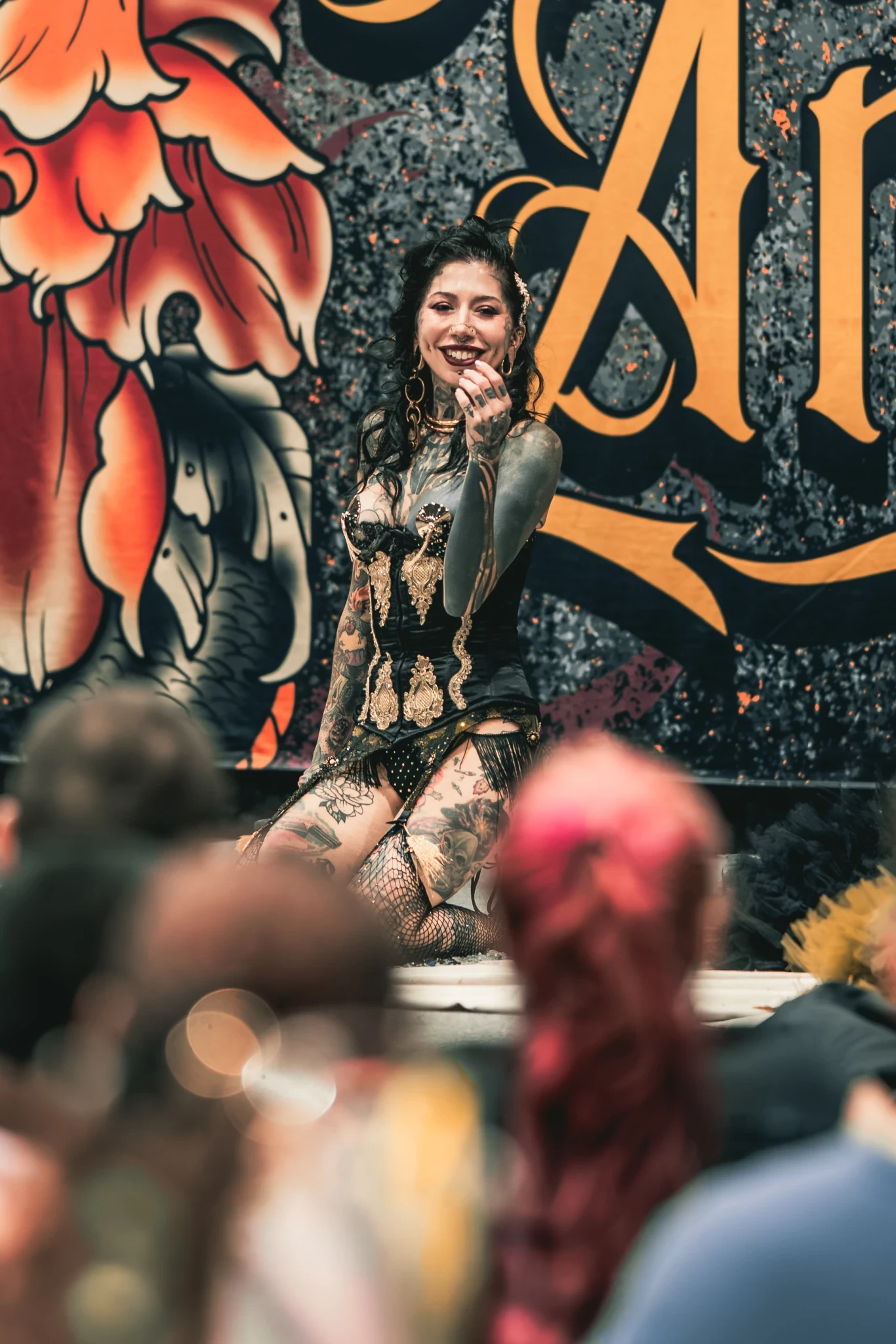 Body suspension and tattoo culture photograph, Cenobyte Suspension Convention