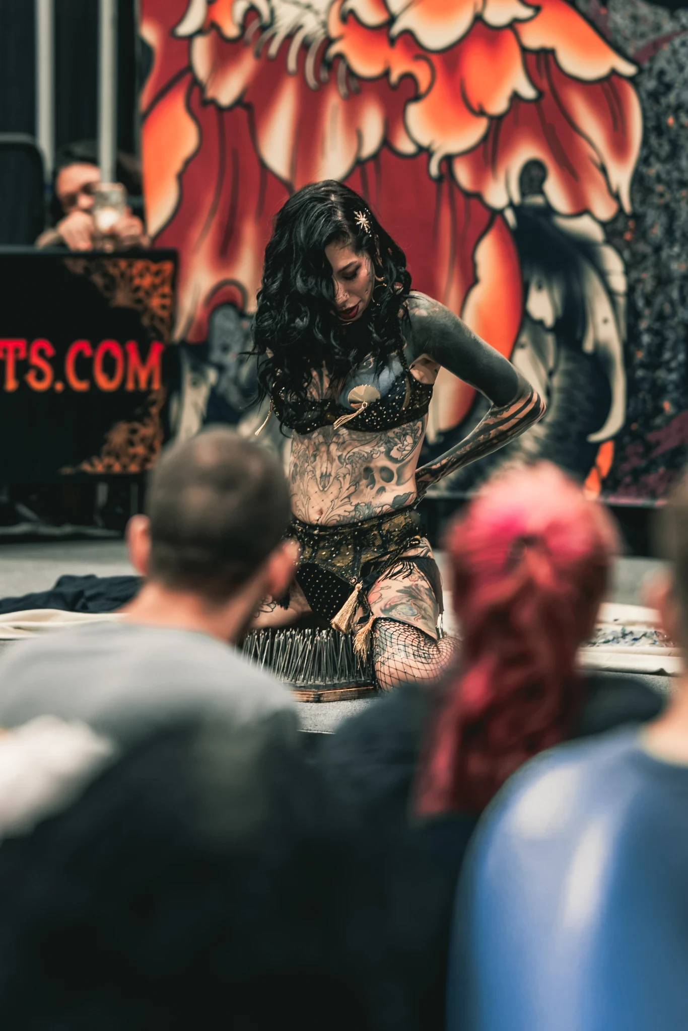 Body suspension and tattoo culture photograph, Cenobyte Suspension Convention