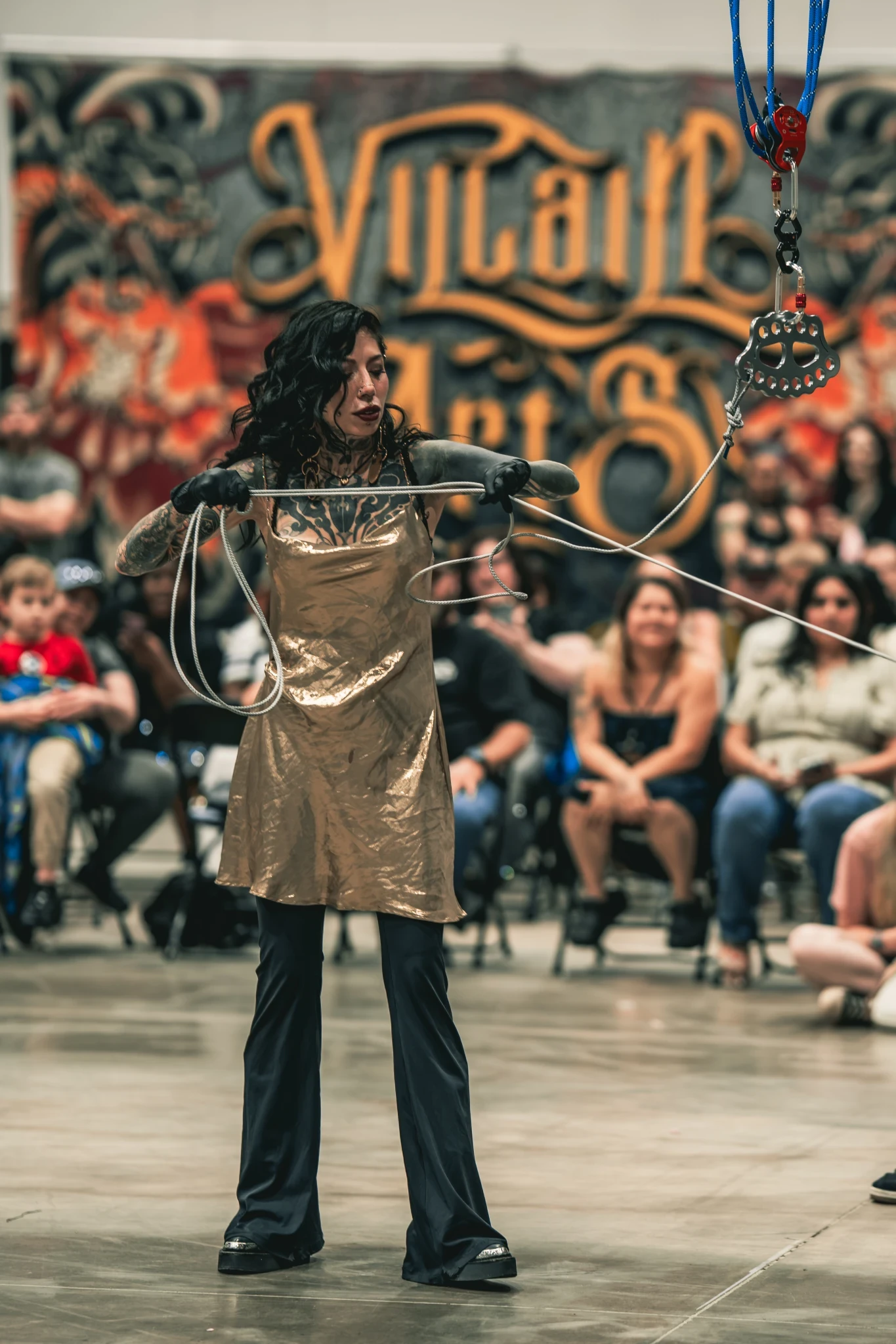 Body suspension and tattoo culture photograph, Cenobyte Suspension Convention