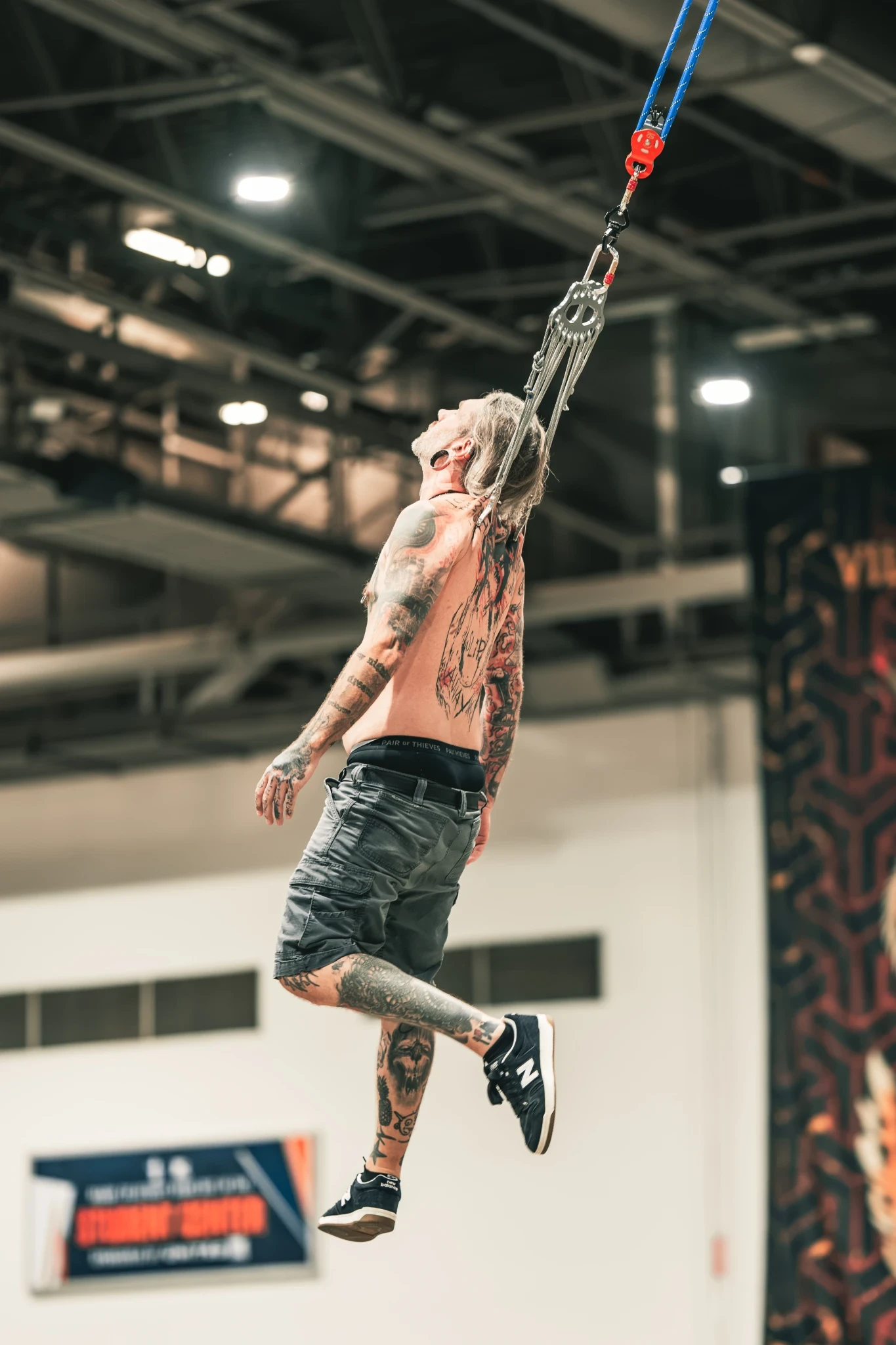 Body suspension and tattoo culture photograph, Cenobyte Suspension Convention